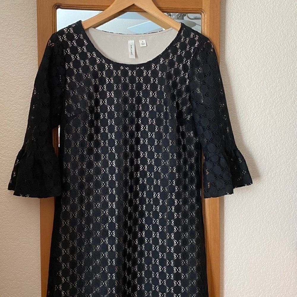 𝅺Tecera Black Lace Dress SZ S